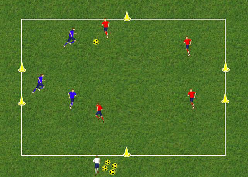 Cara memainkan bola dengan efisien dan efektif sesuai dengan peraturan permainan yang berlaku untuk 