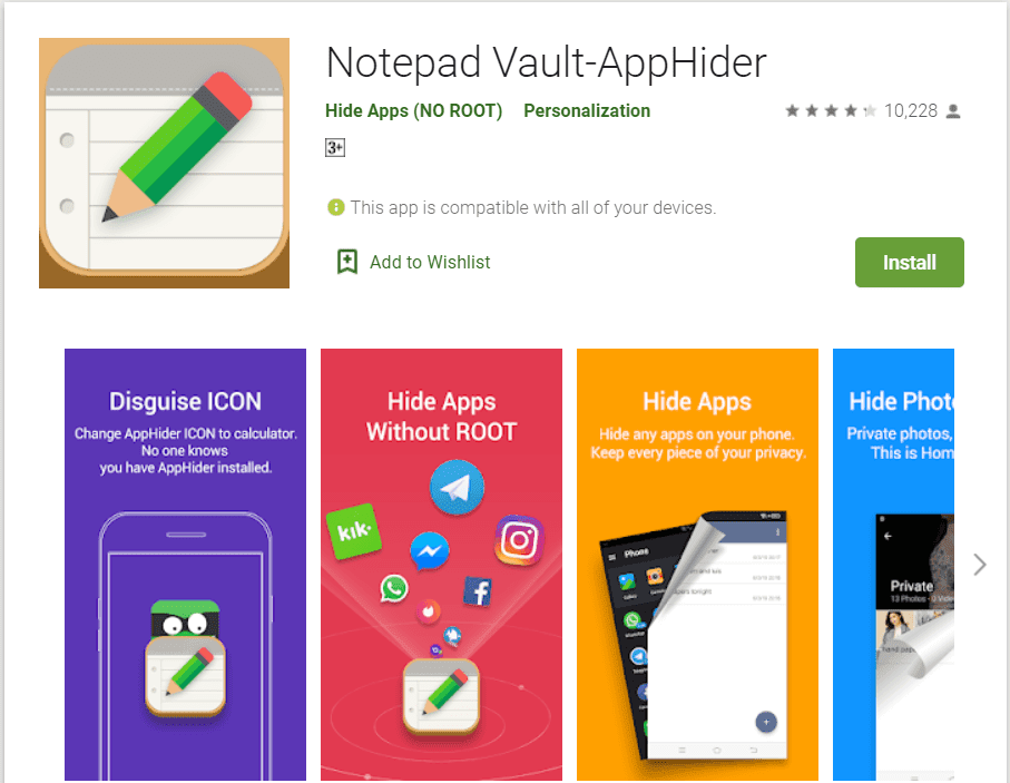 Notepad Vault