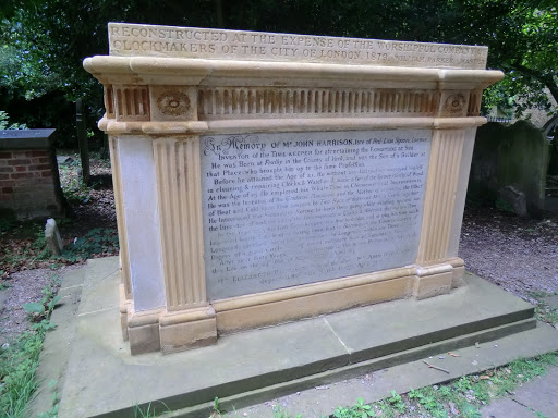 CIMG9408 John Harrison memorial, St John's churchyard