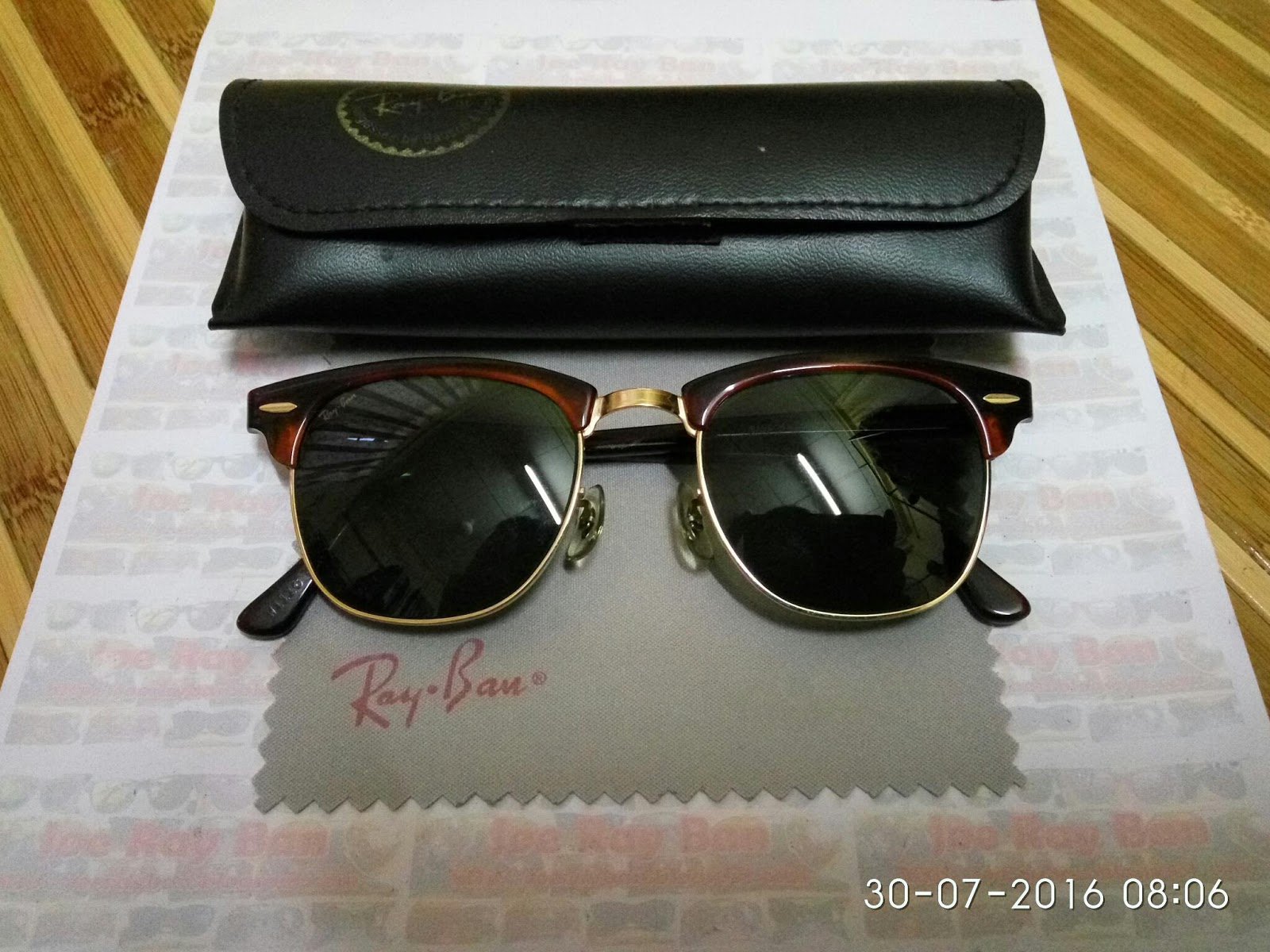 ray ban clubmaster 58mm