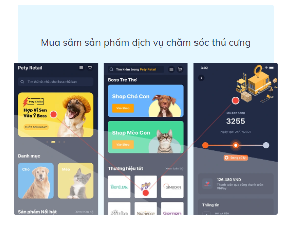 Mua sắm sản phẩm chăm sóc thú cưng an toàn uy tín