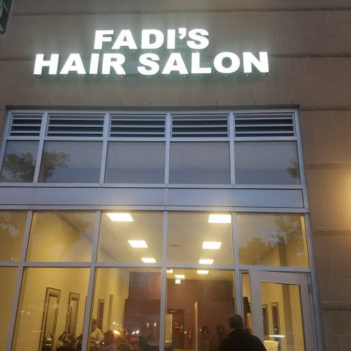 Fadi's hair salon logo