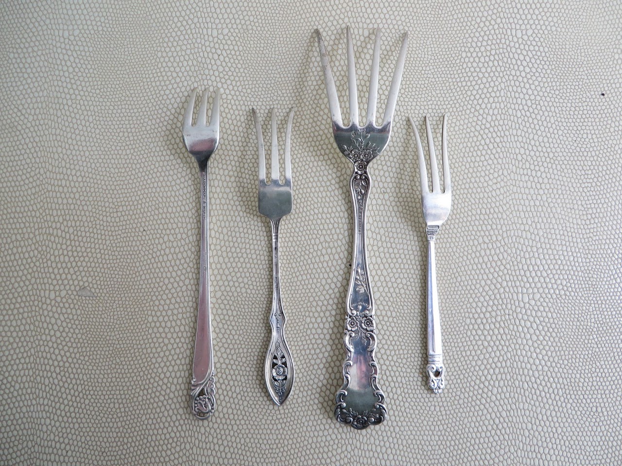 Sterling Silver Serving Fork Set