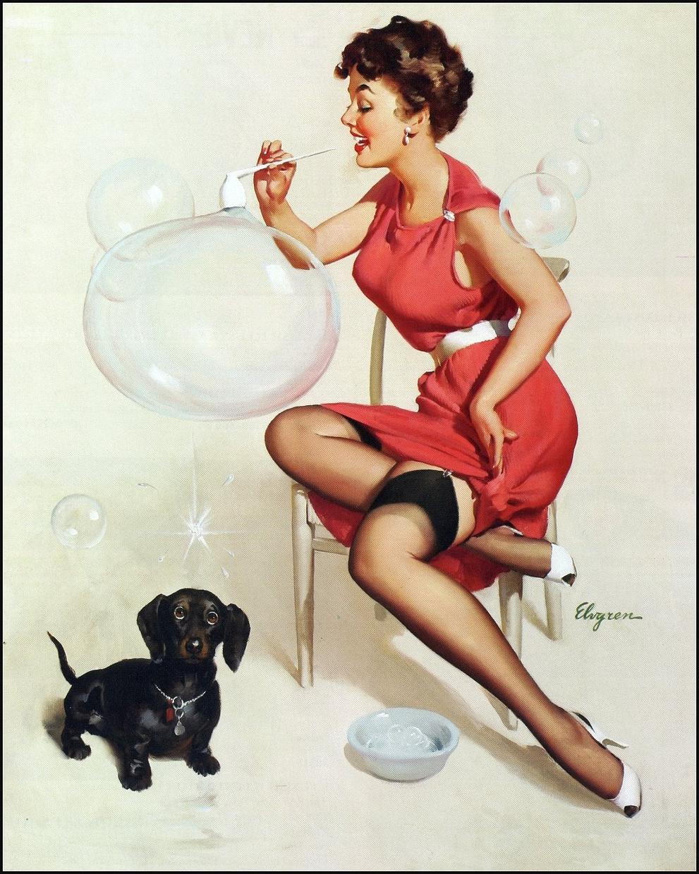 Two Fisted Tales Of True Life Weird Romance Gil Elvgren