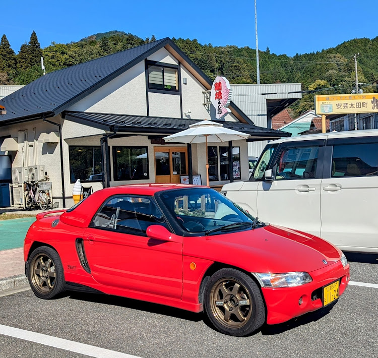 ビートのドライブ・紅葉と愛車・スパ羅漢・鯛焼き屋よしおに関するカスタム事例の投稿画像3枚目