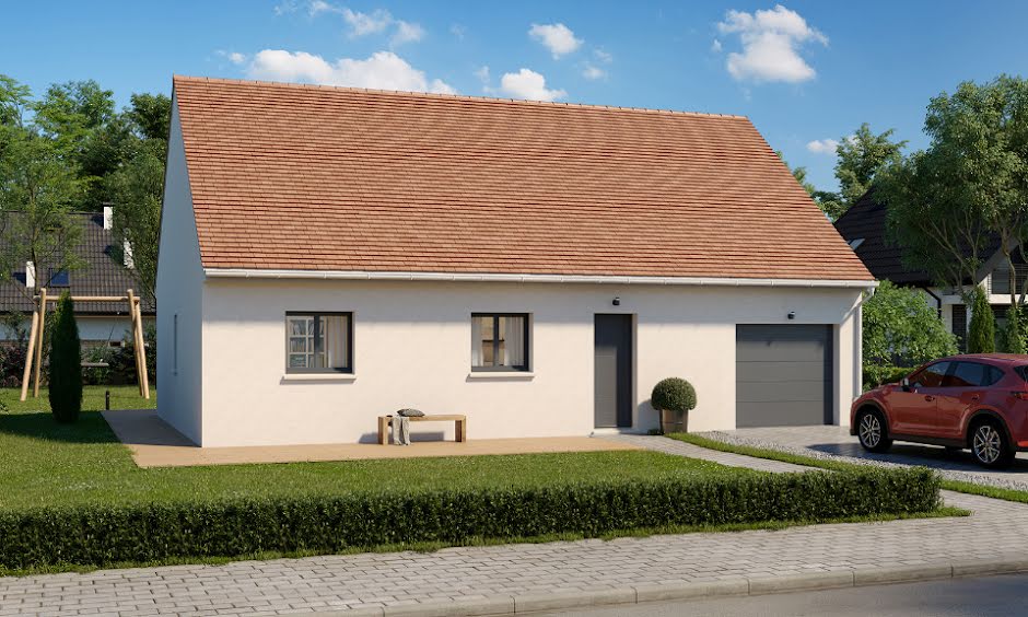 Vente maison neuve 4 pièces 85 m² à Ouarville (28150), 221 900 €