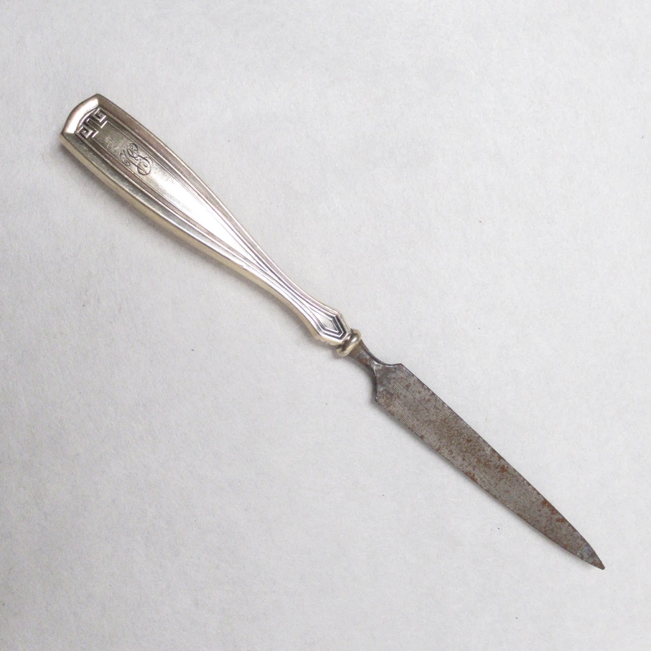 Sterling Handled Nail File & Button Hook