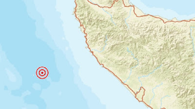 Gempa Kembali Guncang Aceh Barat, Tidak Berpotensi Tsunami