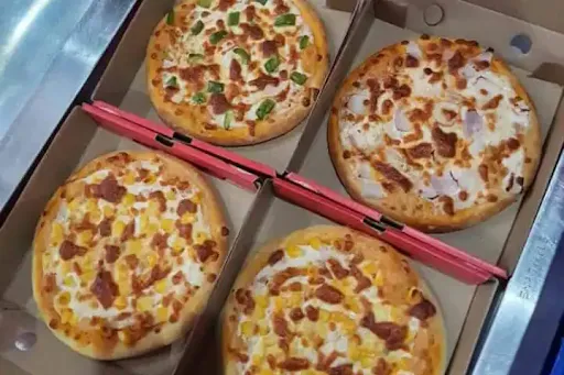 4 Single Topping Pizza Combo