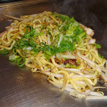 yakisoba lunch in Tokyo, Japan 