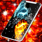 Cover Image of Download Fire & Ice Live Wallpaper 4.15.1 APK