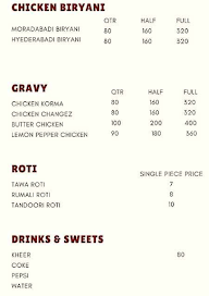 Al-Kabeer Chicken Corner menu 1