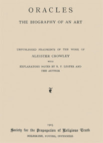 Cover of Aleister Crowley's Book Oracles