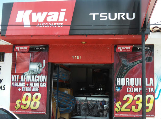 Kwai Autopartes Guzmán, Gobernador Ingeniero Alberto Cardenas Giménez 716E, 20 de Noviembre 2ª Etapa, 49000 Cd Guzman, Jal., México, Tienda de repuestos para carro | JAL