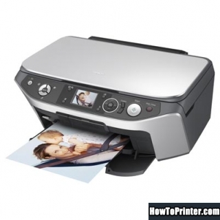 Reset Epson RX565 printer use Epson resetter