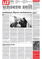 Faksimile: UZ Titelseite.