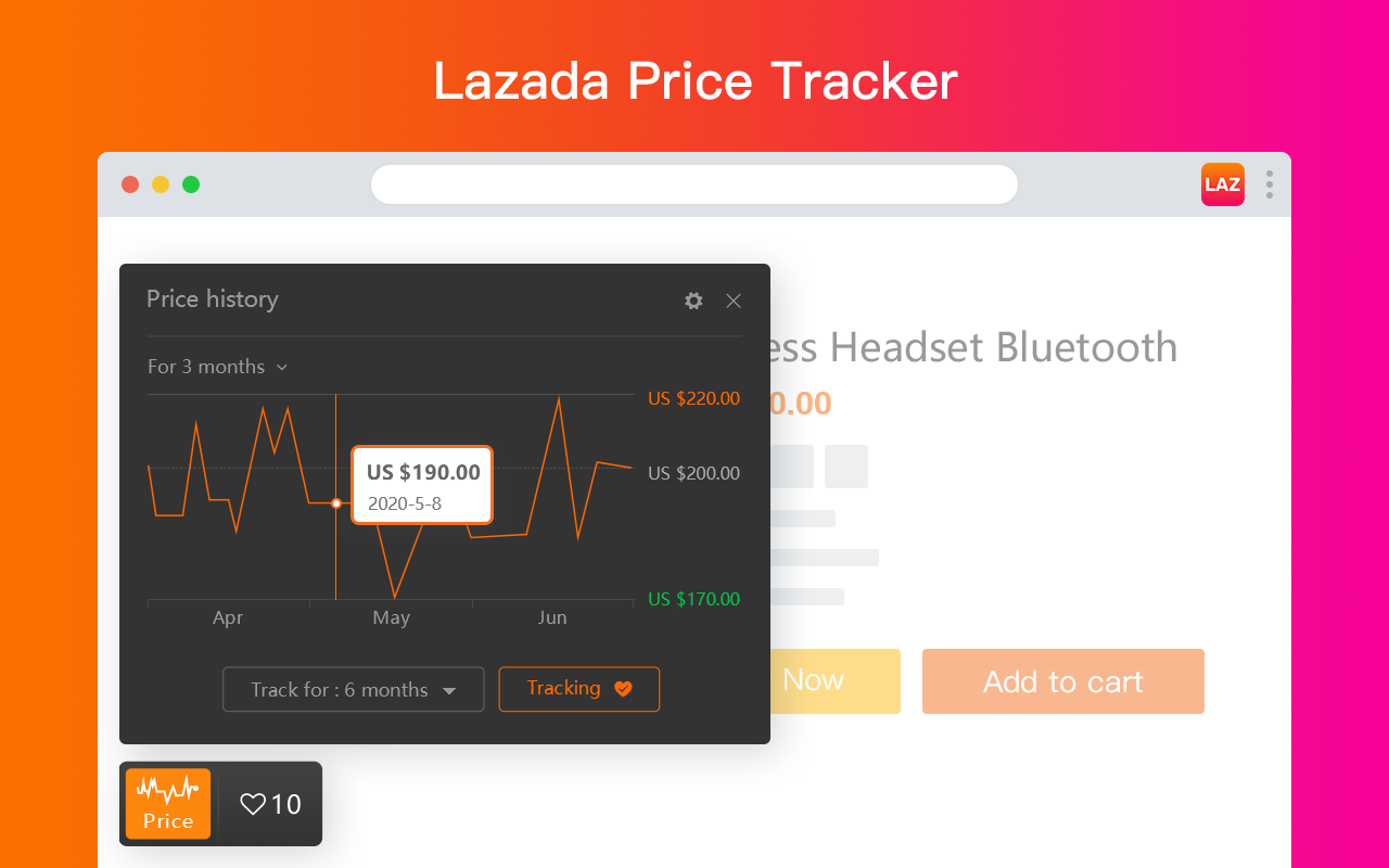 AliPrice Shopping Assistant for Lazada Preview image 3