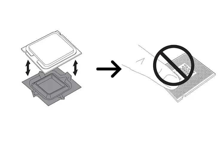 memasang processor komputer