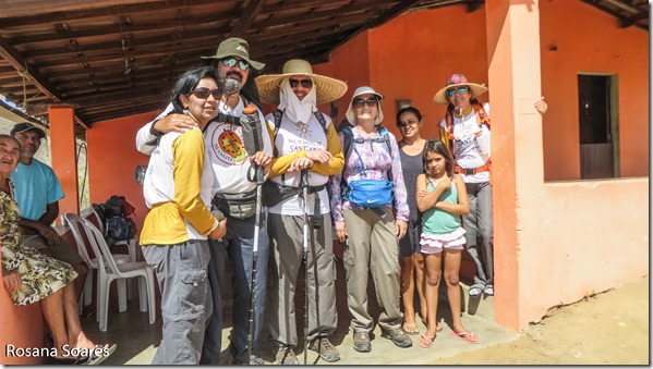 Moradores que nos acolheram nas pausas