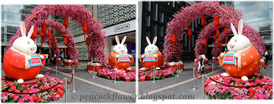 CNY 2011 decorations @ Pavilion, KL (Bukit Bintang entrance)