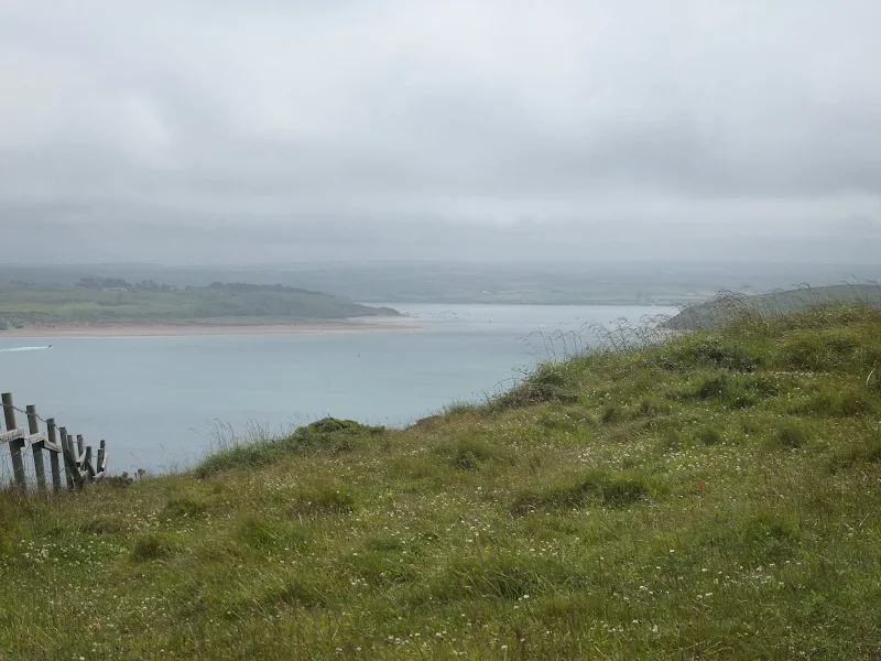view upthe Camel Estuary