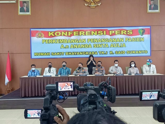 Optimalkan Kesembuhan Sinta Aulia, RS Polri Bentuk Tim Berisikan Ahli dan Pakar 