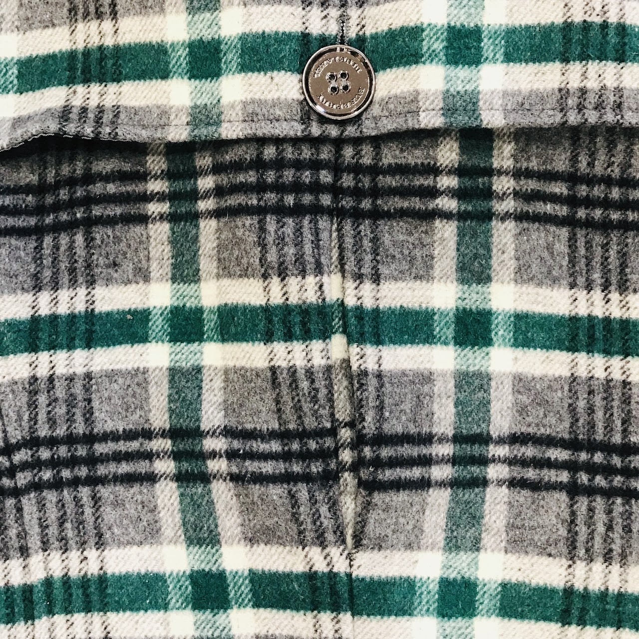 Burberry London Blue Label Plaid Coat