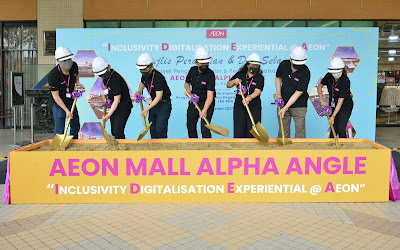 Transformasi AEON Mall Alpha Angle Bermula!