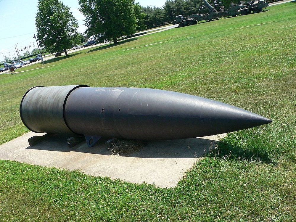 Shell, 80 cm (Schwerer Gustav), with aerodynamic cap