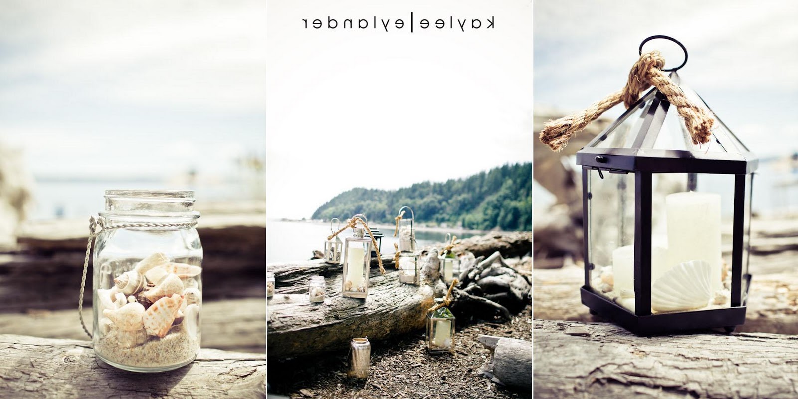 Vintage Nautical Beach Wedding