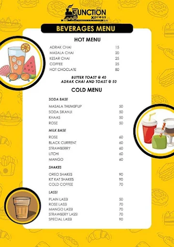 Junction Xpress menu 