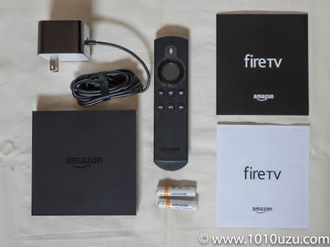 Fire TV の本体と付属品