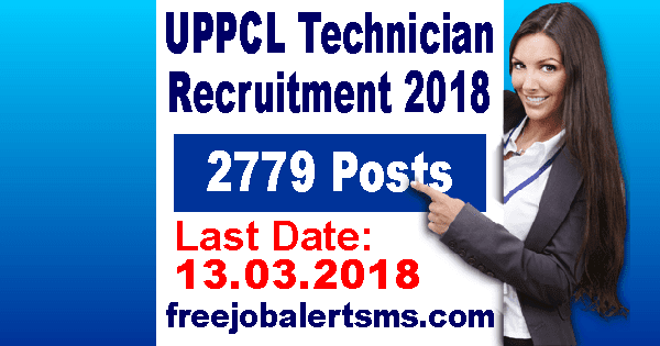 UPPCL Technician Recruitment 2018 UPPCL Technician Recruitment 2018