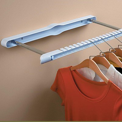 Hang 'N Hide Wall Mounted Garment Rack - Improvements