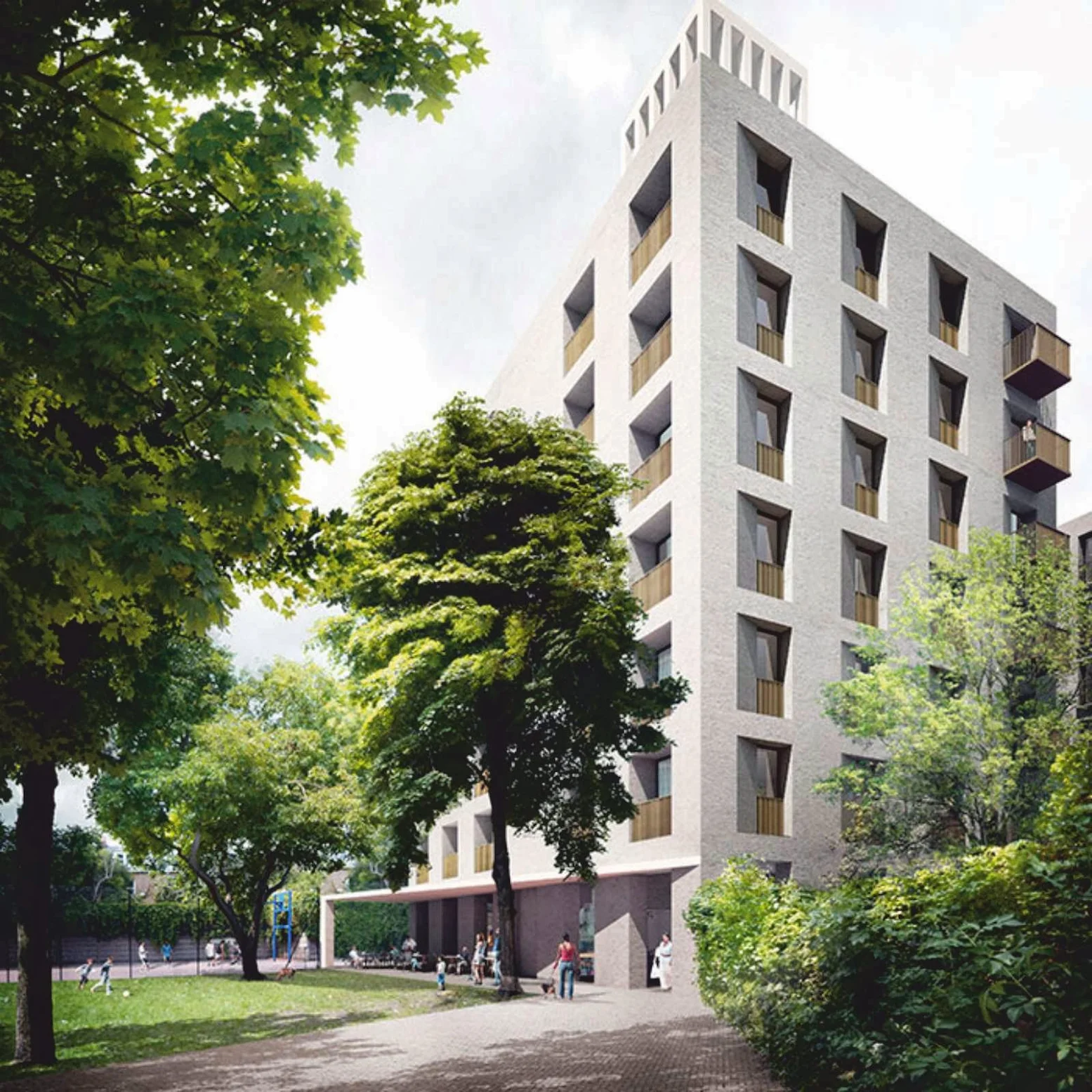 National Youth Theatre and housing by Lynch Architects