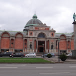 across tivoli in Copenhagen, Denmark 