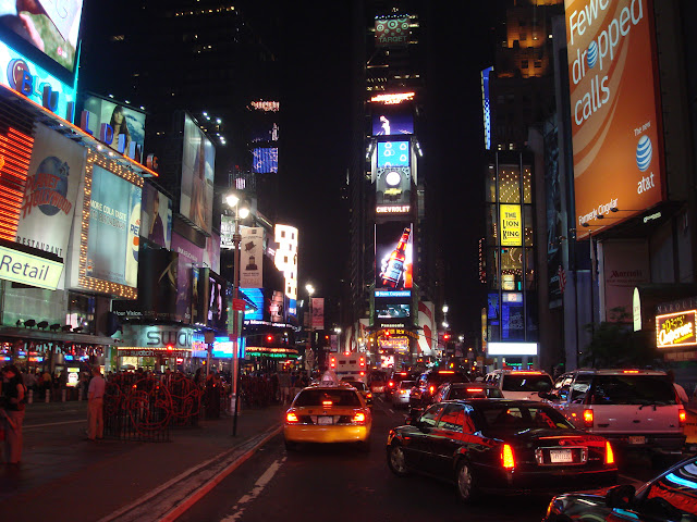 times square in new york city in New York City, United States 