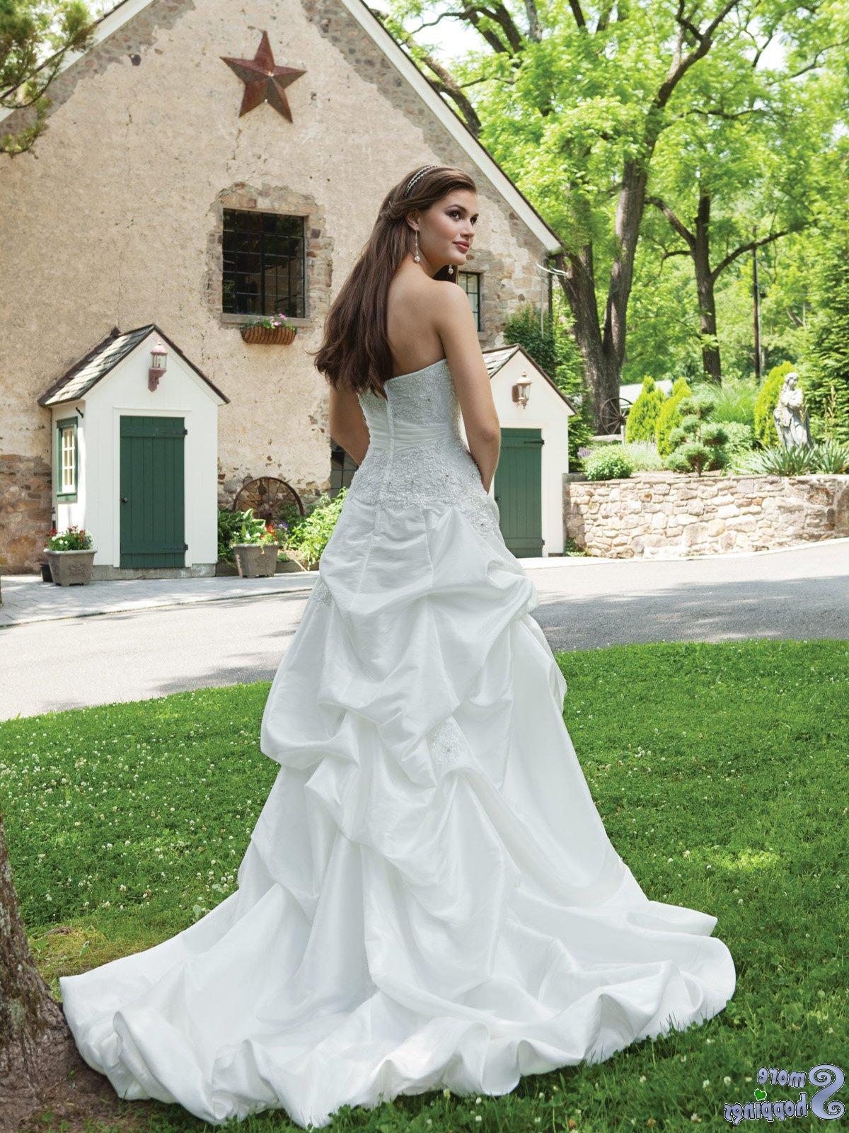 spring wedding dress