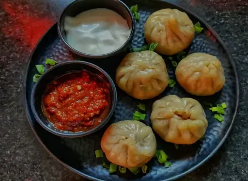 Veg Steamed Momos Meal