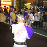 awa odori matsuri in nakameguro in Meguro, Japan 