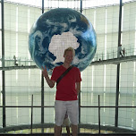 matt & the world at the Miraikan Museum of Emerging Science and Innovation in Odaiba, Japan 