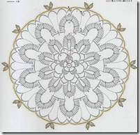 14 Doily crochet