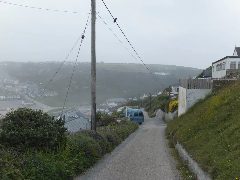 path down to Porth Towan