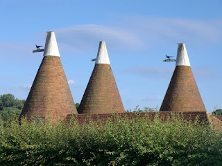 CIMG7333 Oast houses, Summerford Farm