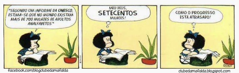 Clube da Mafalda:  Tirinha 644 