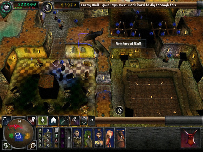 Hình ảnh trong game Dungeon Keeper 2 (screenshot)