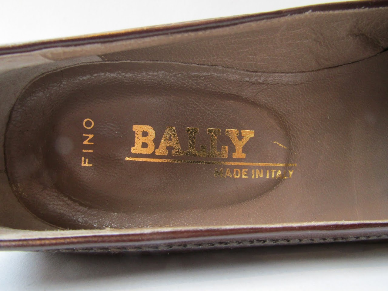 Vintage Bally Chocolate Brown Tassel Loafers