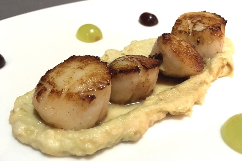 Seared Scallops at East Coast Dining Room