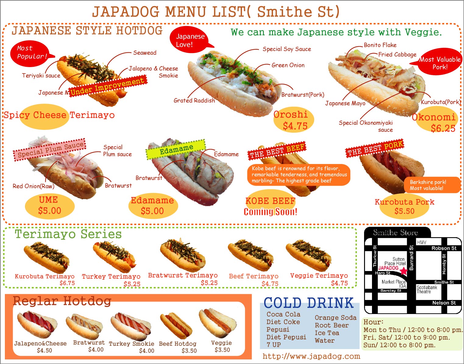 Japanese Hot Dogs (Japadog) – Takes Two Eggs