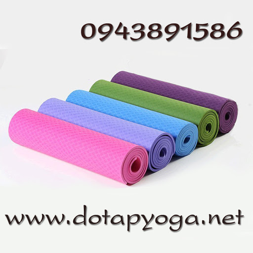 Thảm tập yoga tpe 8mm cao cấp đúc liền